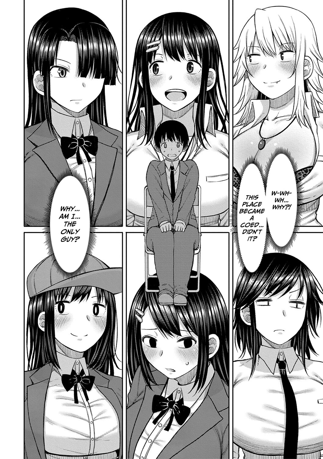 Hentai Manga Comic-When I Entered a Coeducational School This Year, I Was the Only Boy-Read-6